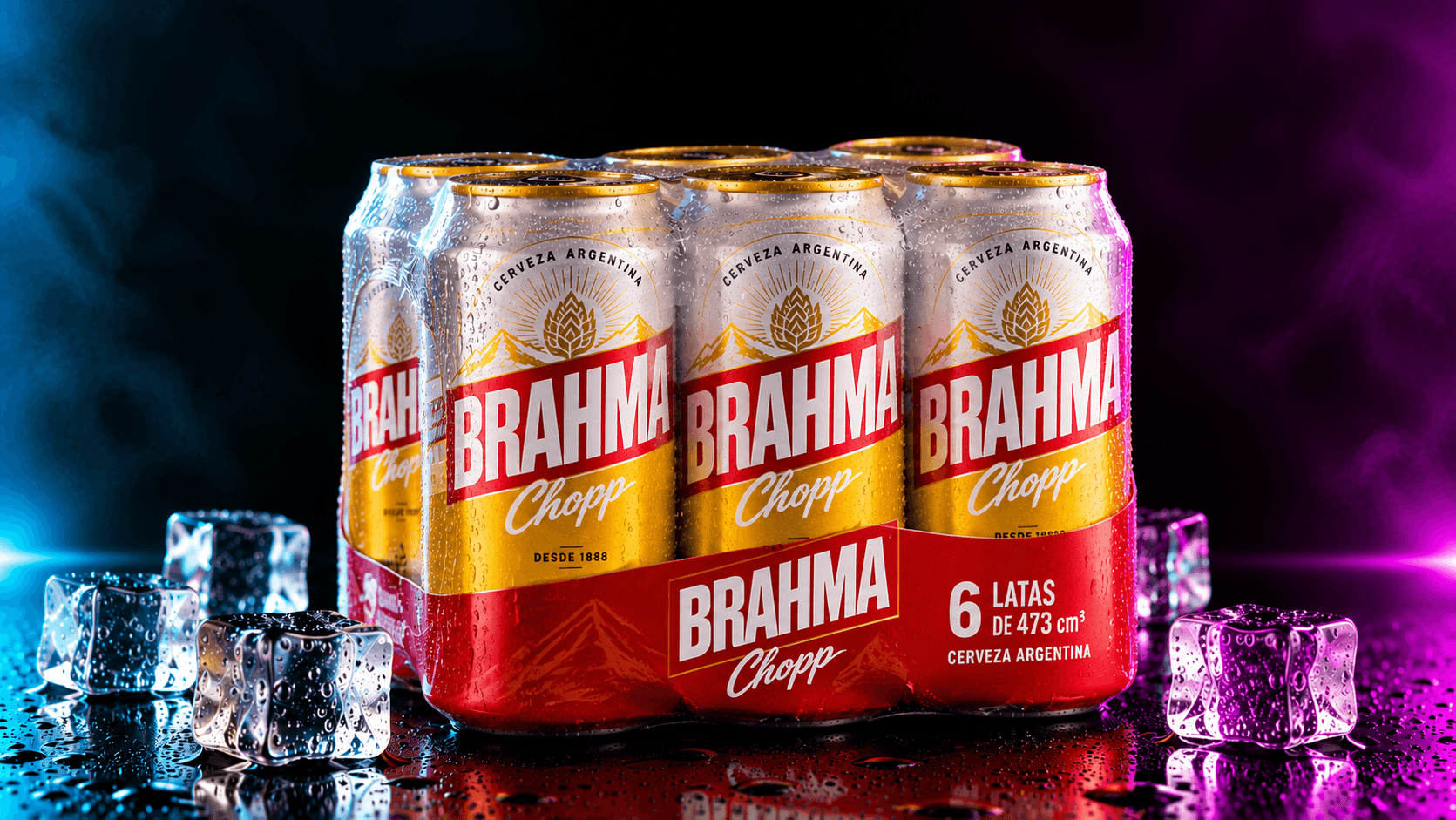 Six Pack Brahma 473ml x6