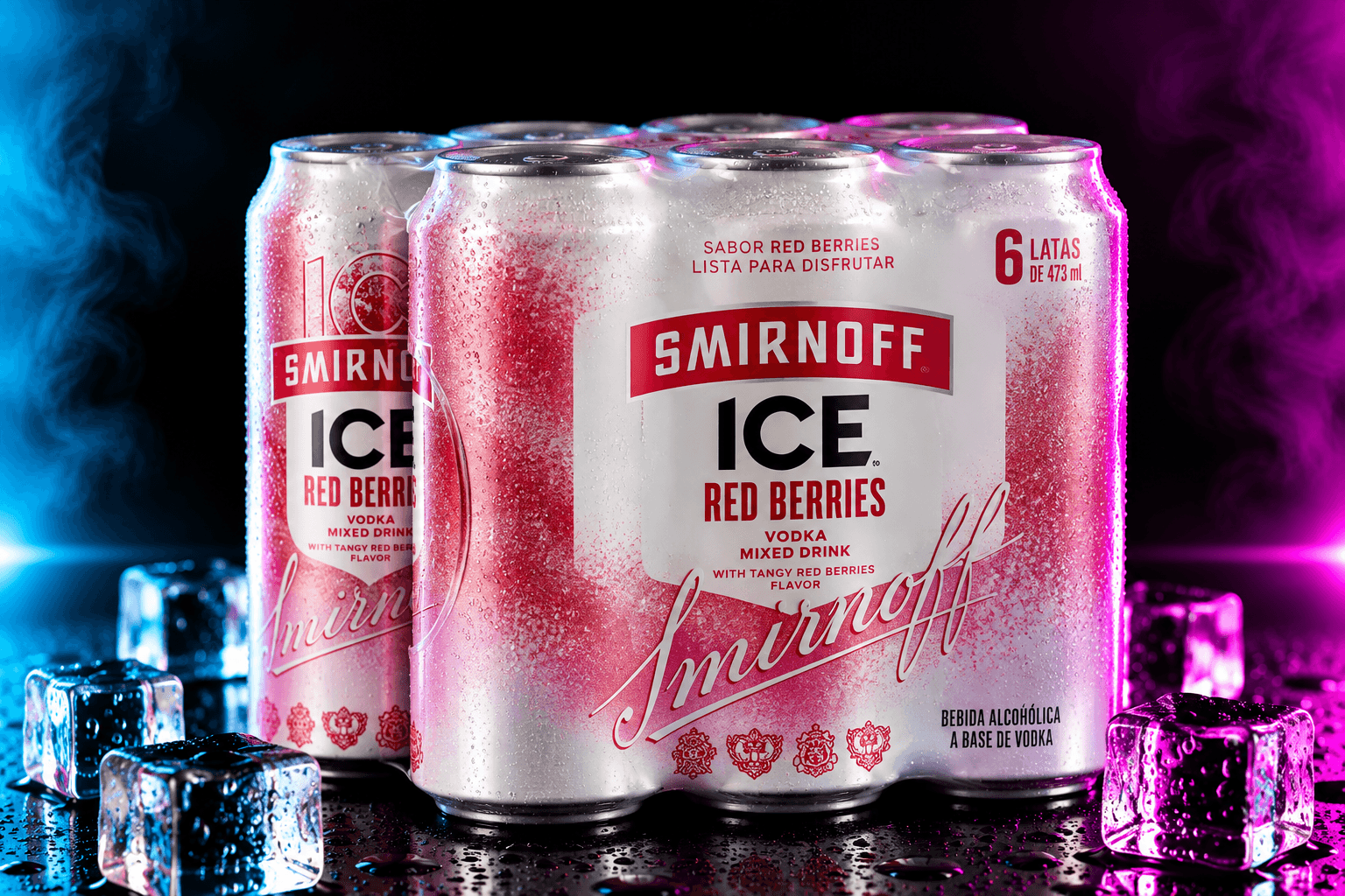 Pack Smirnoff Red Berries x6